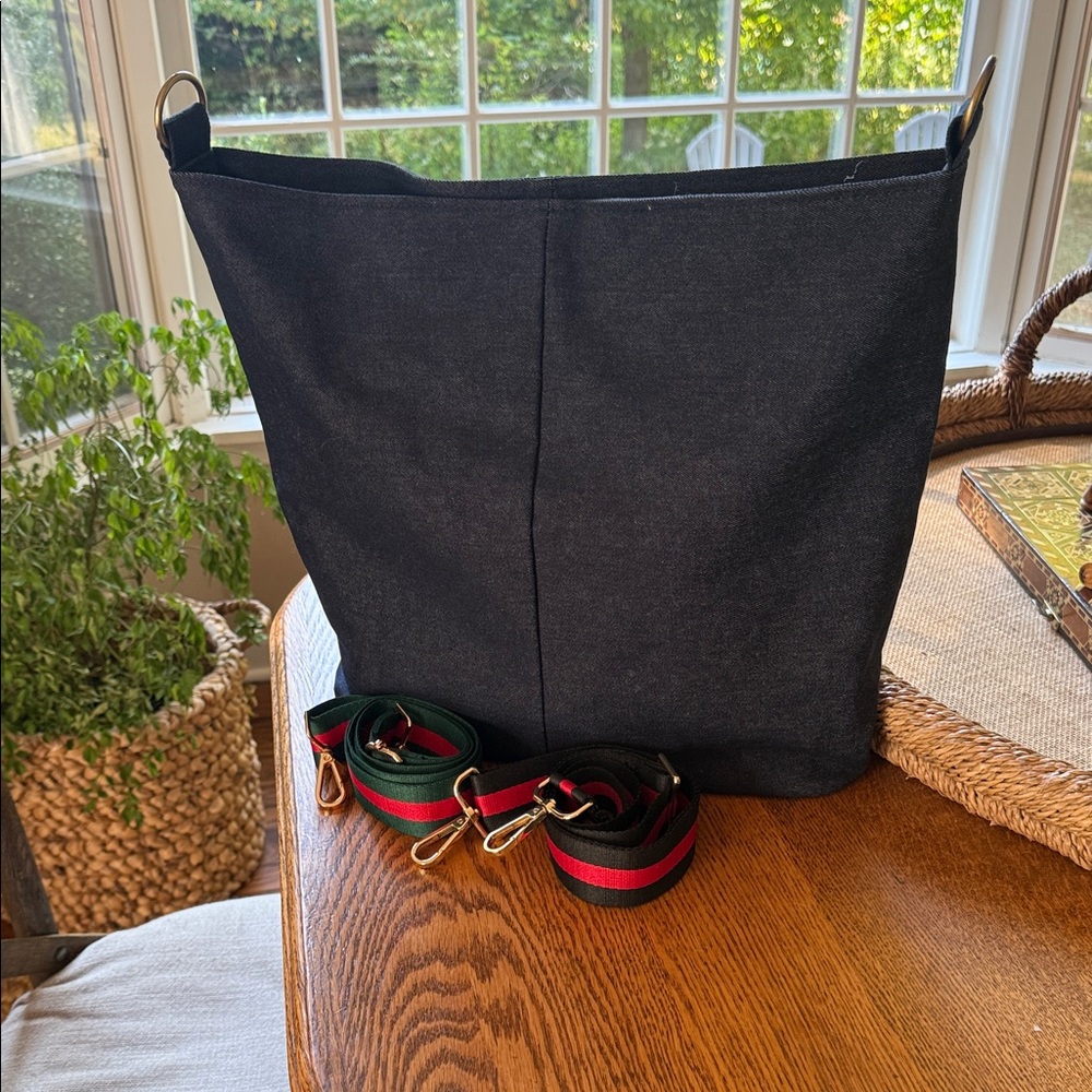 Denim tote
